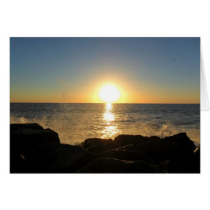 Cartão Venice Beach Sunset