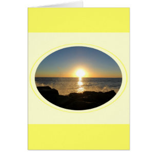 Cartão Venice Beach Sunset