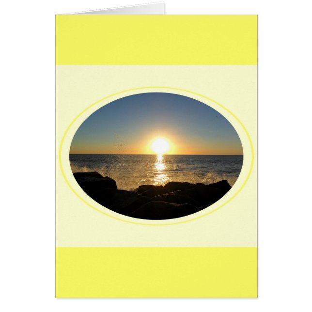 Cartão Venice Beach Sunset (Frente)