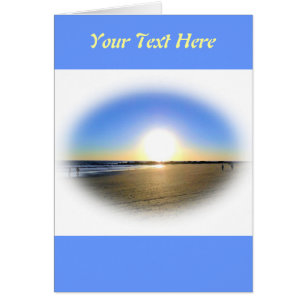 Cartão Venice Beach Sunset