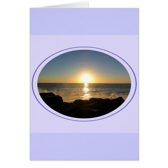 Cartão Venice Beach Sunset 2 (Frente)