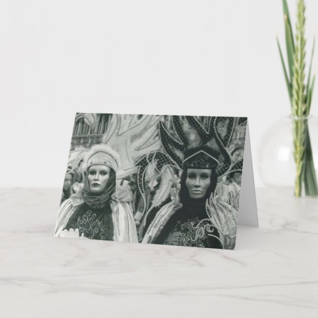 Cartão Venice- Carnvale (Frente)