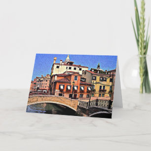 Cartão Venice Italy Card - (blank inside)