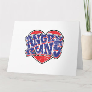 Cartão Ventiladores de Runs Irritados design v2