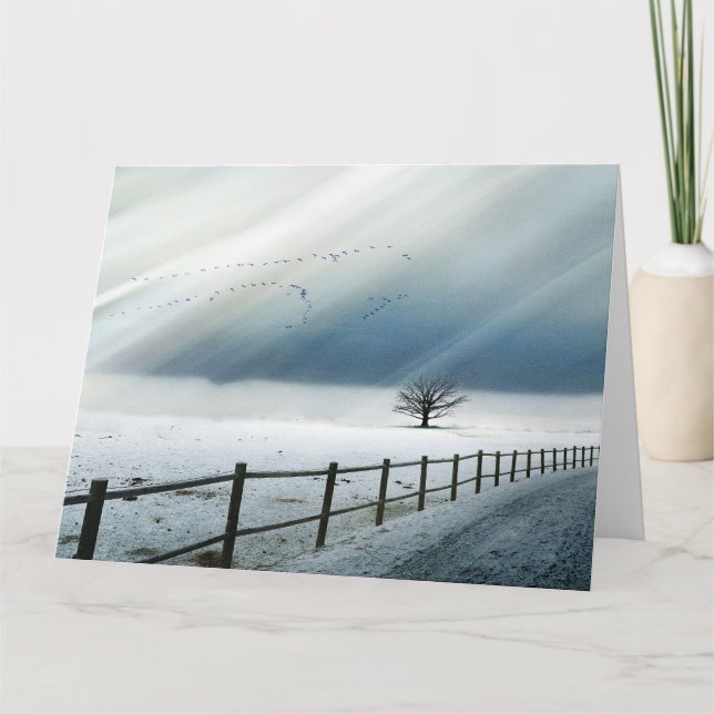 Cartão Ventos de solidão (Frente)