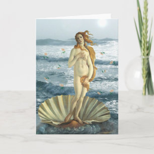 Cartão Venus at the Beach greeting card