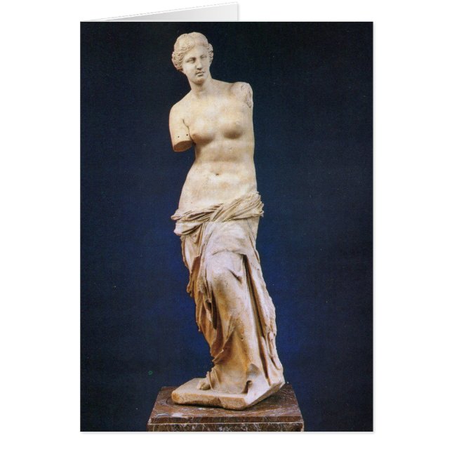 Cartão Venus de Milo (Frente)