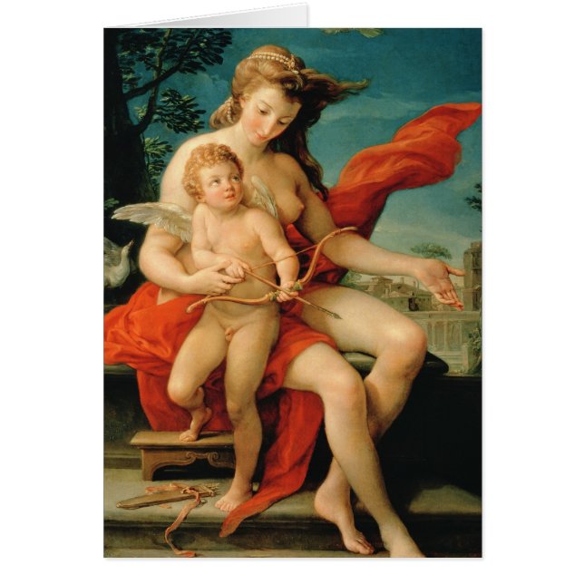 Cartão Venus e Cupido, 1785 (Frente)