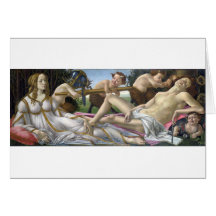 Venus e Marte por Sandro Botticelli