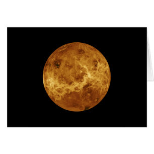 Cartão Venus NASA Planet
