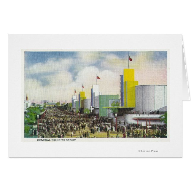 Cartão Ver o Grupo de Exposições Gerais (Frente Horizontal)