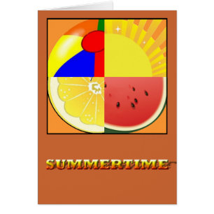 Cartão Verão