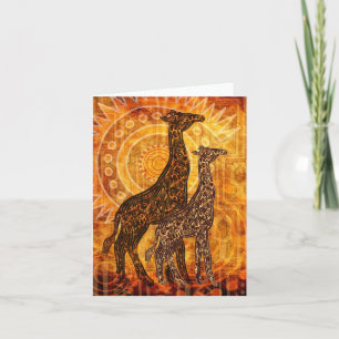 Cartão Verão Africano