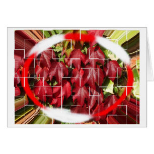 Cartão Verão ao outono