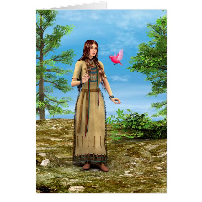 Cartão Verão da Índia (Frente)