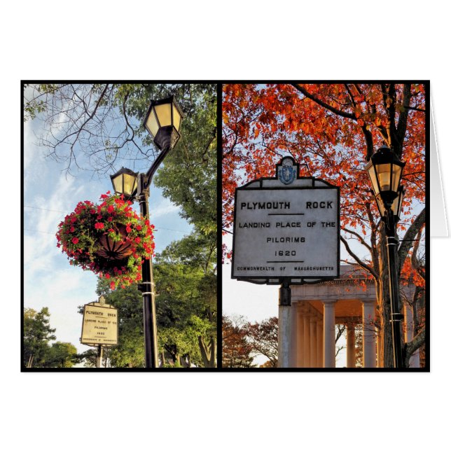 Cartão Verão e outono (Frente Horizontal)