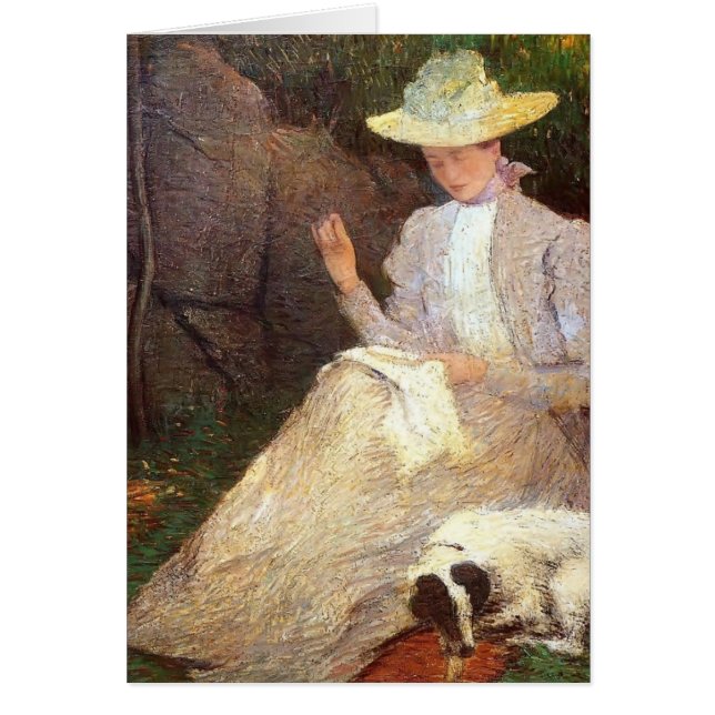 Cartão Verão juliano do Weir de Alden (Frente)