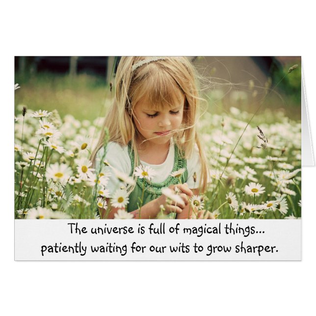 Cartão Verão Mágico (Frente Horizontal)