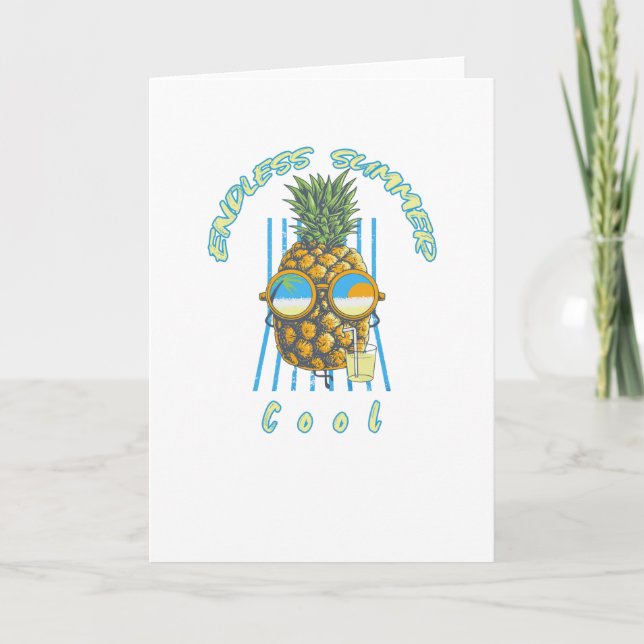 Cartão Verão sem fim (Frente)