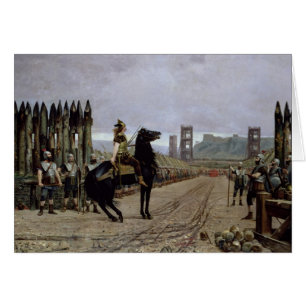 Cartão Vercingetorix antes de Caesar, 52 BC, 1886
