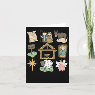 Cartão Verdadeira História Lucas Jesus Natal Religioso Cr