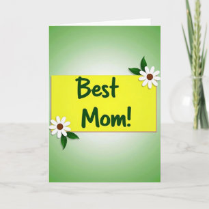 Cartão Verdant Melhor Mãe