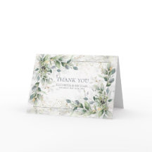 Verde Botânico Dusty Marble Dourado Obrigado