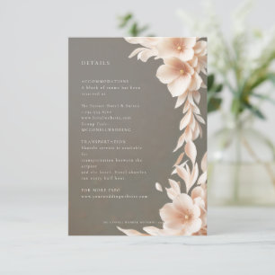 Cartão verde cor-de-rosa cor-de-pêssego castanho