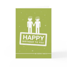 Verde | Correspondência perfeita | Feliz aniversár