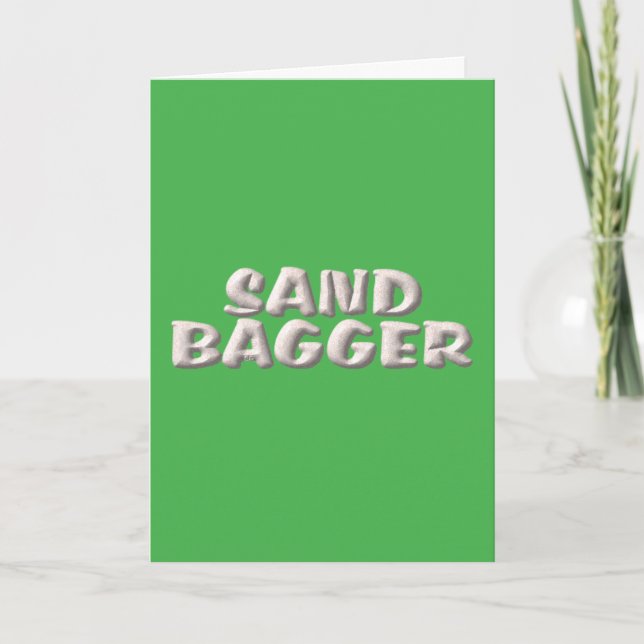 Cartão verde de Sandbagger (Frente)