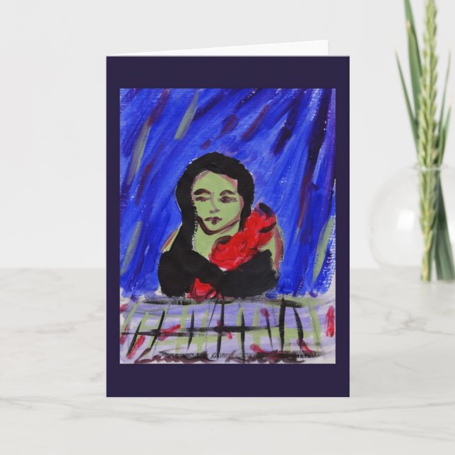 Cartão Verde e Vermelho (Frente)