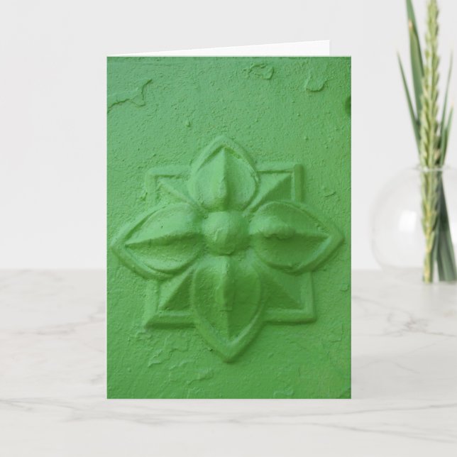 Cartão Verde Limão (Frente)