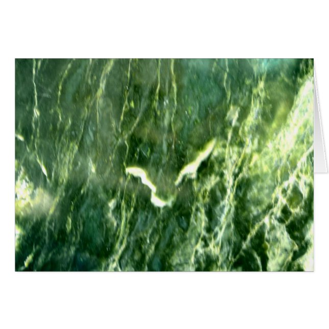 Cartão Verde Verde Alpi Marble (Frente Horizontal)