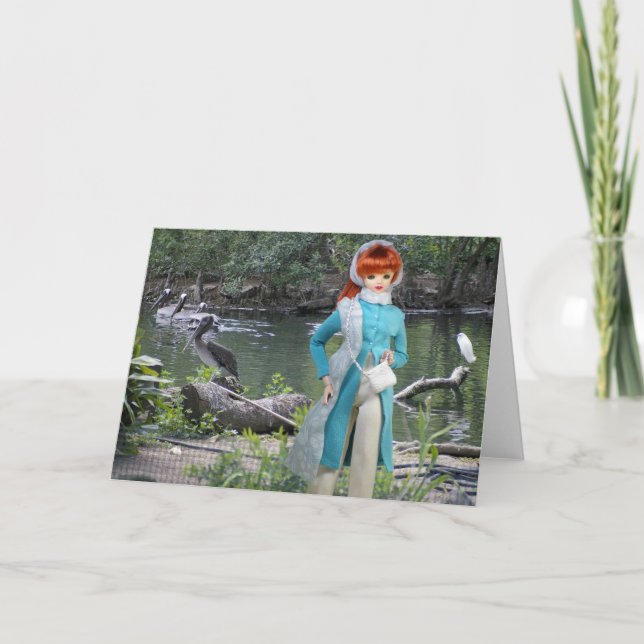 Cartão Verdi - Houston Zoo Birds (Frente)