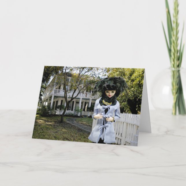 Cartão Verdi, Kellum Noble Home, Sam Houston Park (Frente)