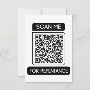 Cartão Verifique-me para ver os atos de respingência 3:19