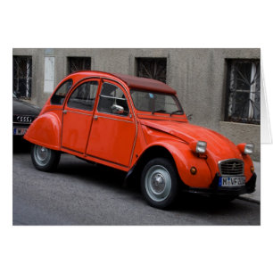 Cartão Vermelho Citroën 2CV