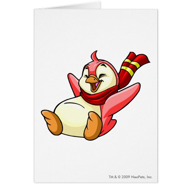 Cartão Vermelho de Bruce (Frente)