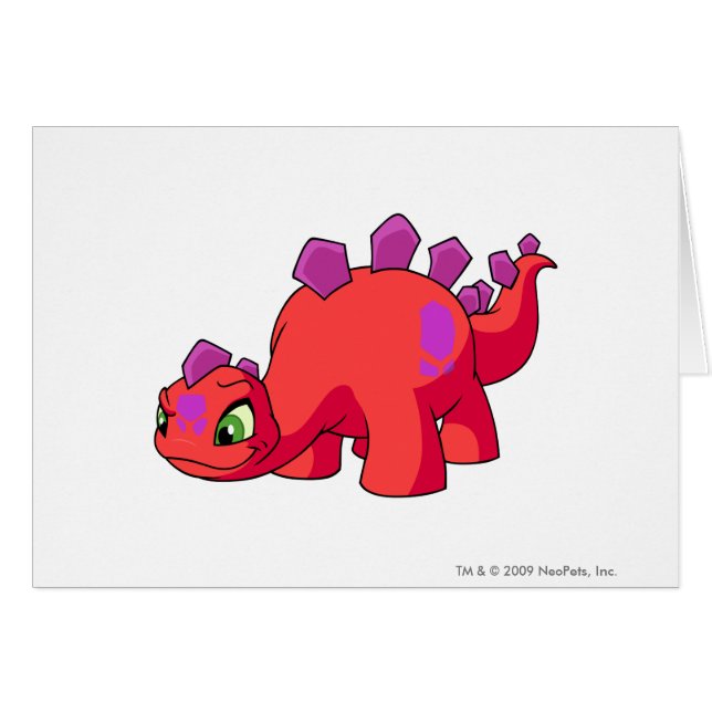 Cartão Vermelho de Chomby (Frente Horizontal)