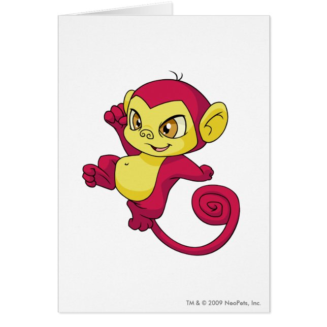 Cartão Vermelho de Mynci (Frente)