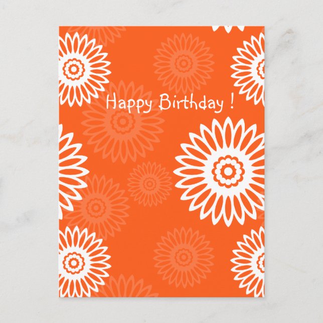 Cartão Vermelho de Verão (Frente)