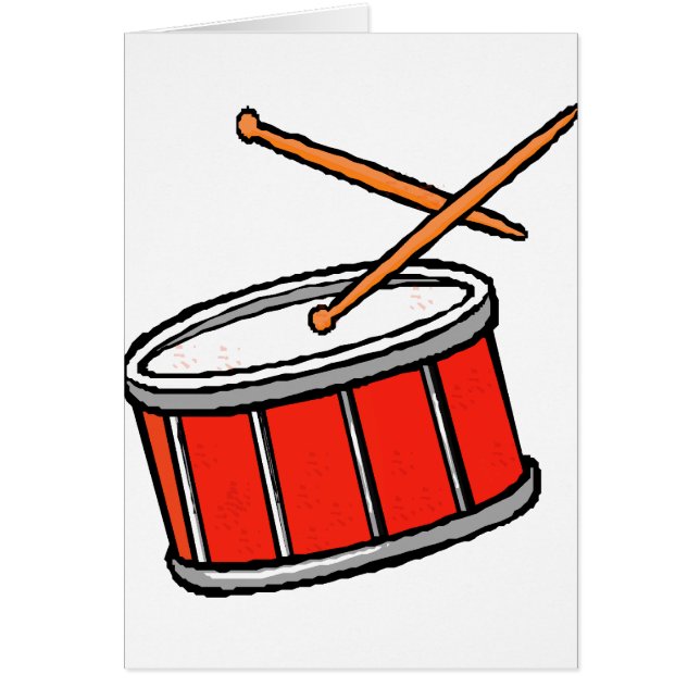 Cartão Vermelho do cilindro de Snare (Frente)