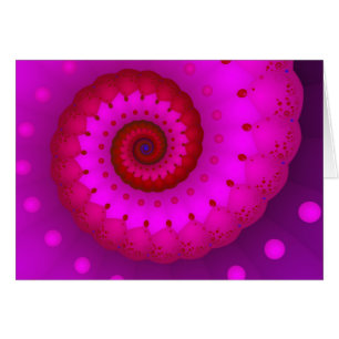 Cartão Vermelho e Rosa