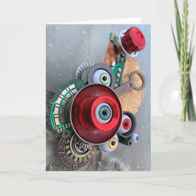 Cartão Vermelho e Verde (Frente)