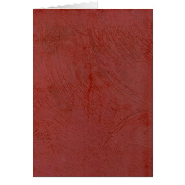 Cartão Vermelho Toscano (Frente)