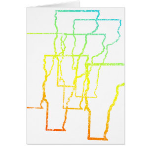 Cartão vermont chill blur