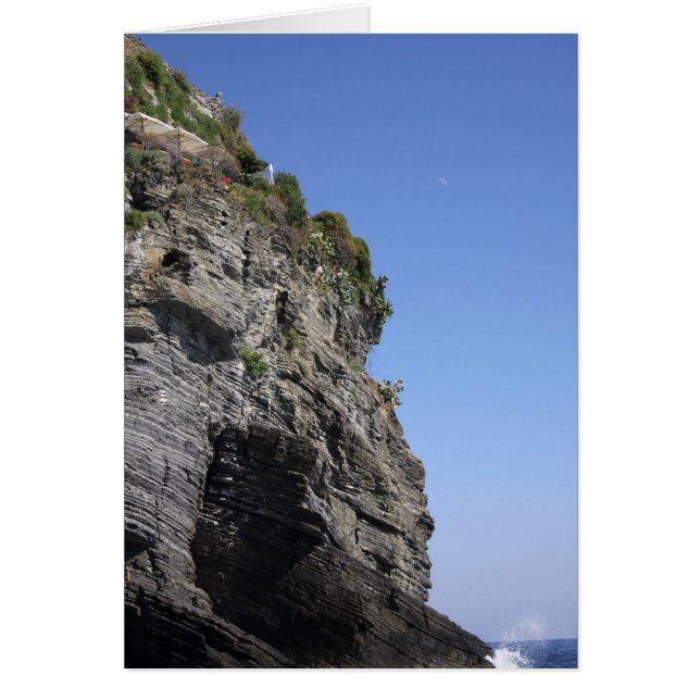 Cartão Vernazza do Mar (Frente)