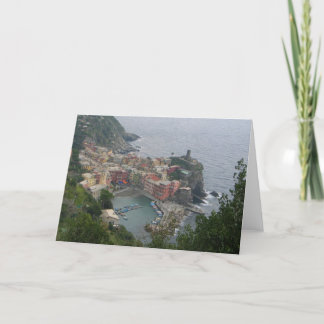 Cartão Vernazza Italy
