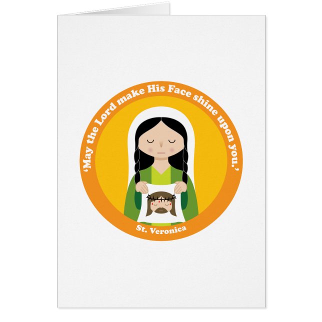 Cartão Veronica do St. (Frente)