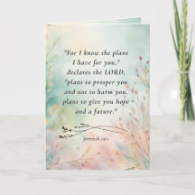 Versículo Personalizável Jeremias 29:11 da Bíblia